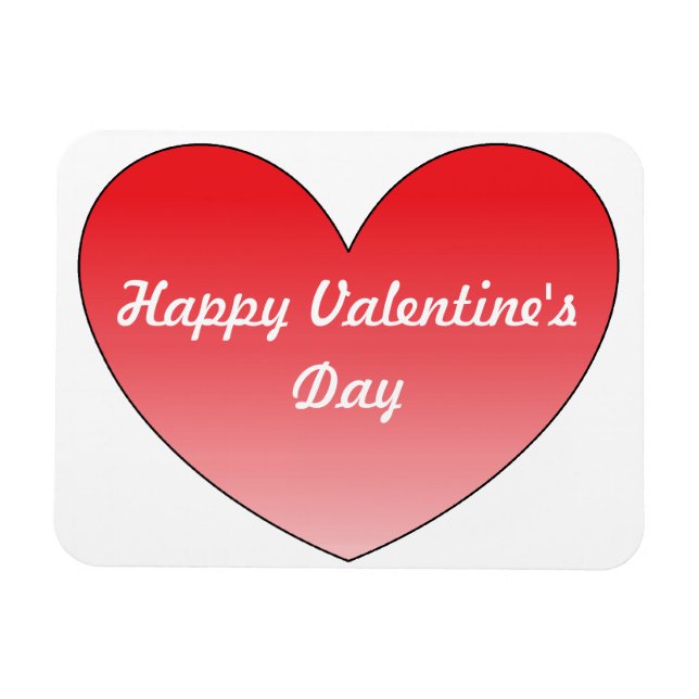 Heart 4 magnet (Horizontal)