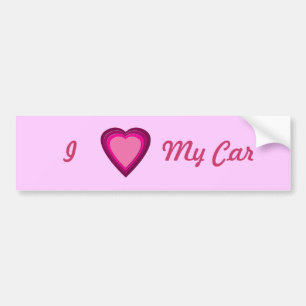 Heart 5 bumper sticker