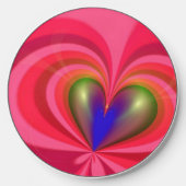 Heart Abstract Wireless Charger (Front)