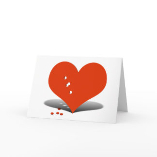 Heart Ache - Anti Valentine Holiday Card