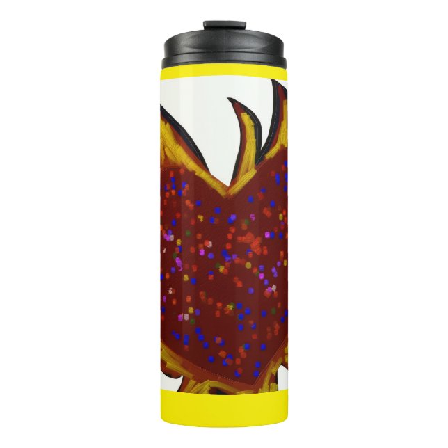 Heart Aflame Thermal Tumbler (Front)