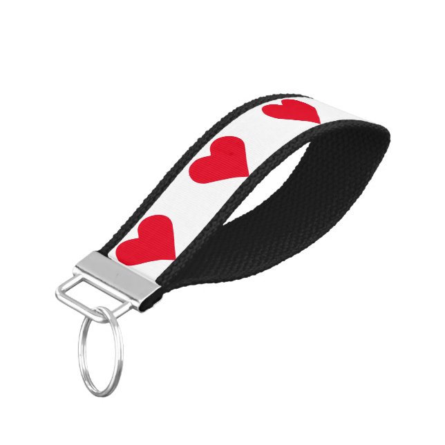 Heart (ALT+3) - DIY - Add your own signs & ideas Wrist Keychain (Angled Down)