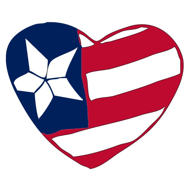 Heart America Patriotic Mug | USA Flag Heart (Creator Uploaded)