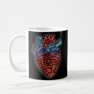 Heart Anatomy Med School Medical Students Doctor Coffee Mug