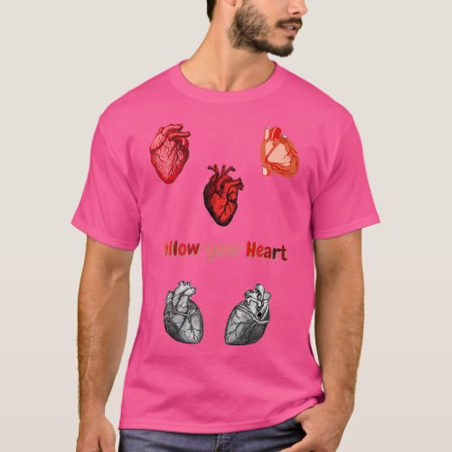 Heart Anatomy Sticker Pack Sticker Human Biology T_Shirt