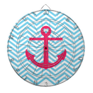Heart Anchor Dart Board