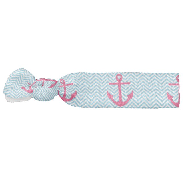 Heart Anchor Hair Tie (Left)