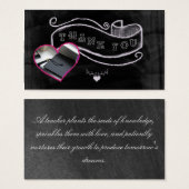 Heart and banner thank you (Front & Back)