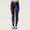 Heart and Core repeating 10 letters Leggings