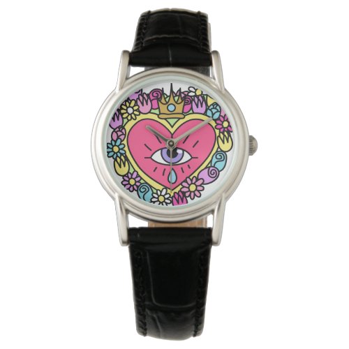 Heart and Crown Watch