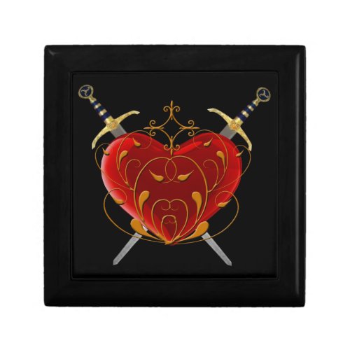 Heart And Daggers Gift Box