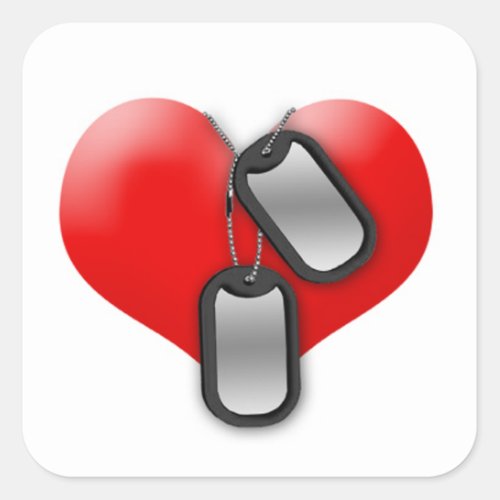 Heart and Dog Tags