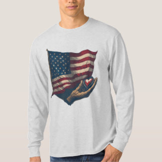 Heart and Flag T-Shirt