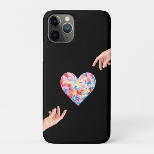 Heart and Hand of kindness iPhone 11 Pro Case