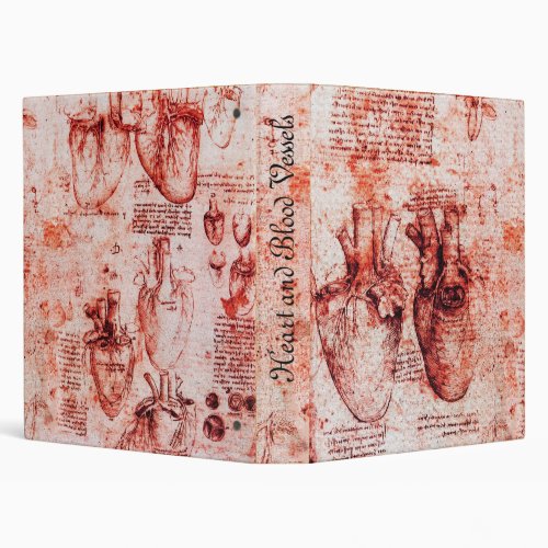 Heart And Its Blood Vessels Cardiologist Medical Binder