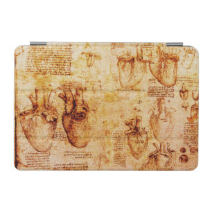 Heart And Its Blood Vessels Parchment Brown iPad Mini Cover