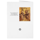 Heart And Its Blood Vessels Parchment Cards (Back)