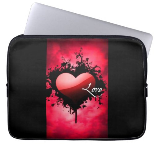 HEART AND LOVING LAPTOP SLEEVE