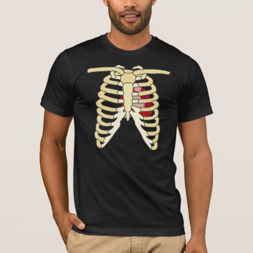 Heart and Ribs T_Shirt