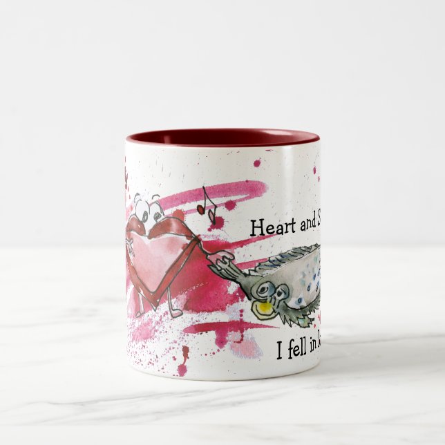 Heart and Sole Valentine Mug (Center)