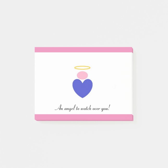 Heart Angel Post-it Notes (Front)