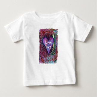 Heart Animal Print Baby Tutu Baby T-Shirt