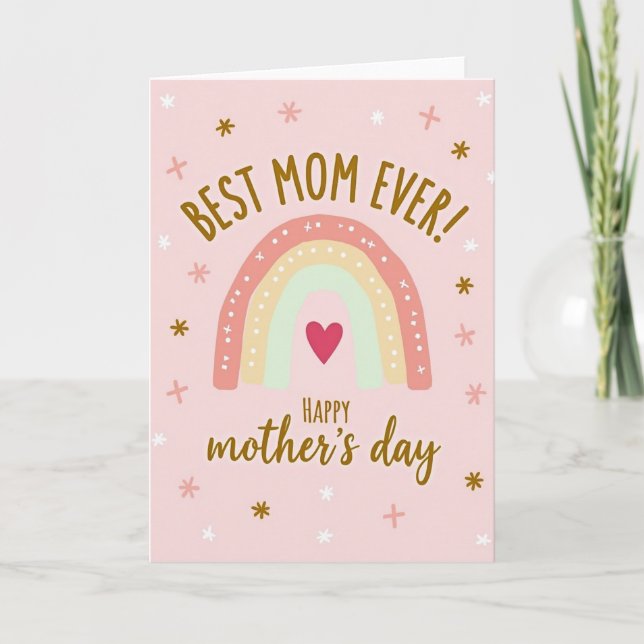 Heart Arch Mothers Day Card (Front)