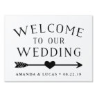 Heart & Arrow | Directional Wedding Welcome