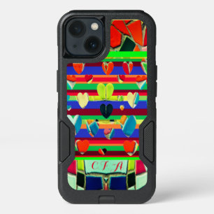 Heart Art Abstract iPhone 13 Case