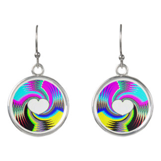 Heart Art Earrings