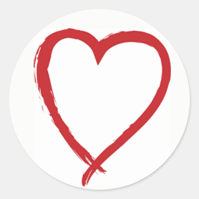 ***HEART ART*** LOVE STICKER (Front)
