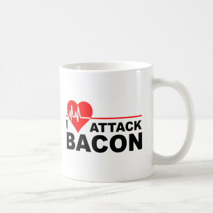 Heart Attack Bacon Funny Mug