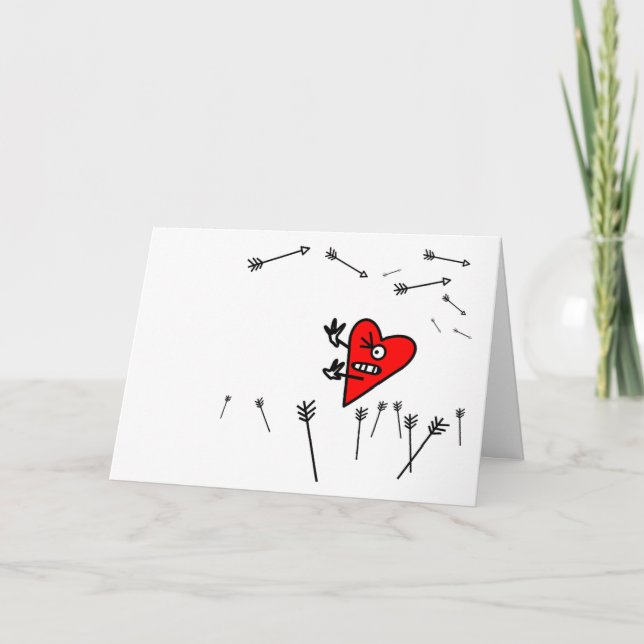 Heart Attack Holiday Card (Front)