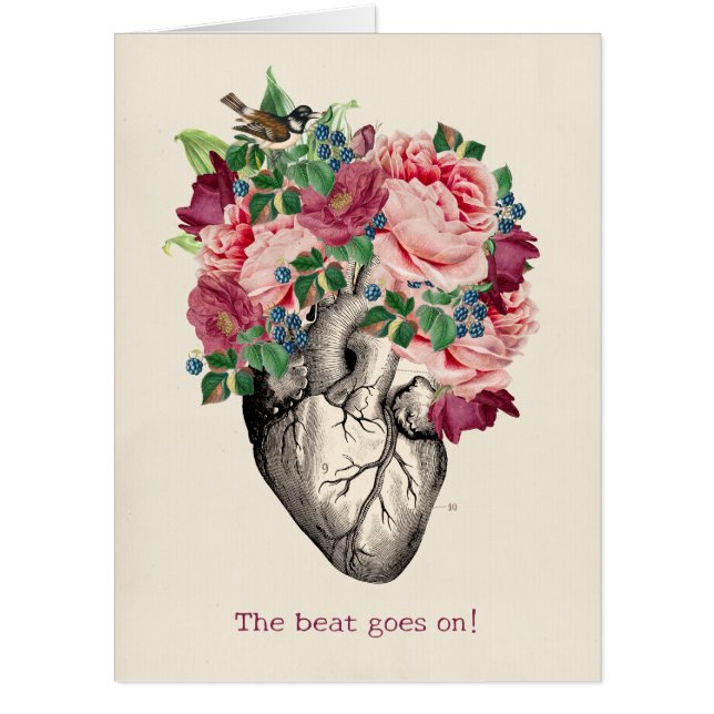 Heart Attack Survivor  Card (Front)