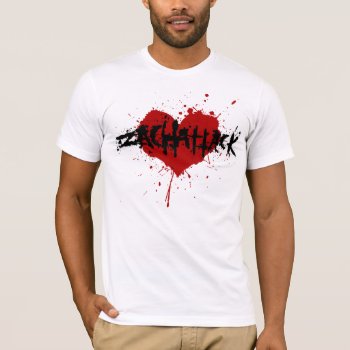 Heart Attack! T-shirt by ZachAttackDesign at Zazzle