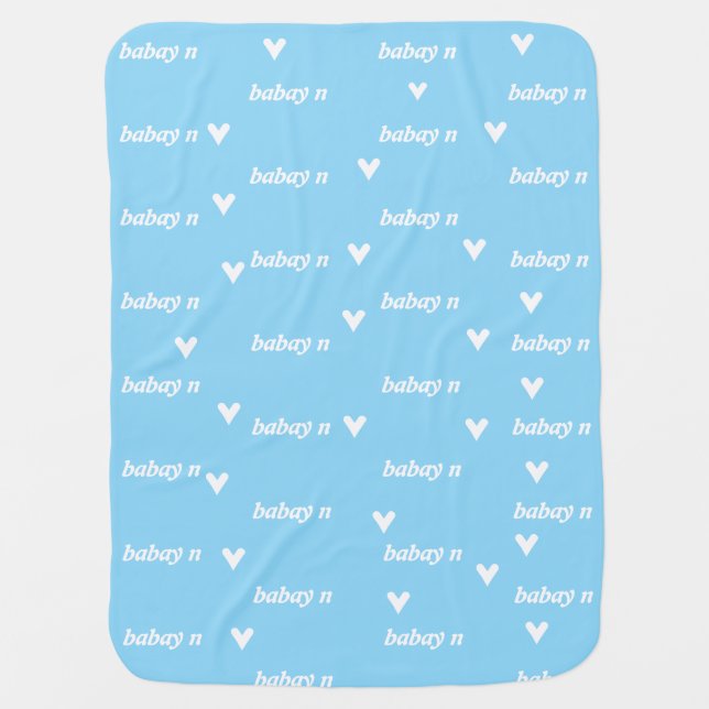 HEART Baby Blanket (Front)