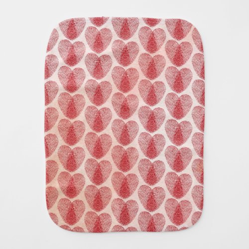 Heart Baby Burp Cloth