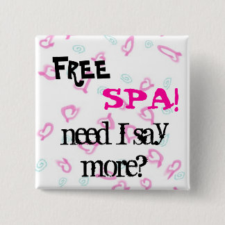 Heart background, Heart background, FREE, SPA!,... Pinback Button