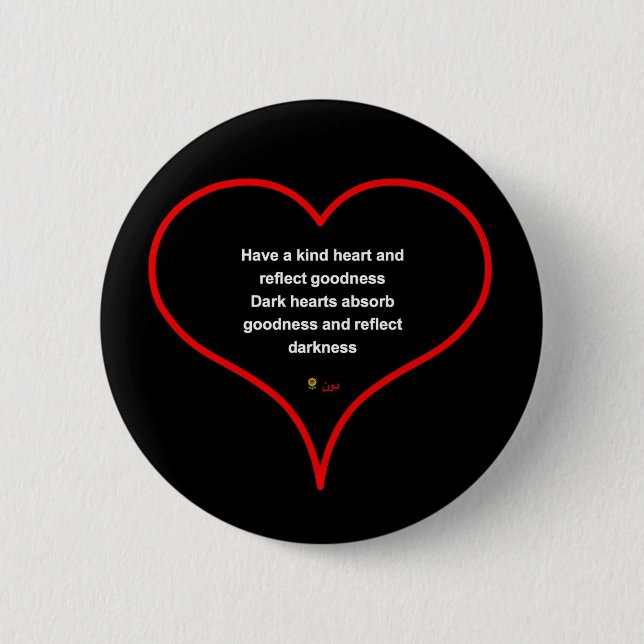 HEART BADGE BUTTON (Front)