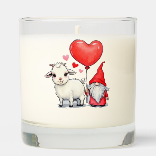 Heart Balloon Scented Candle (Front)