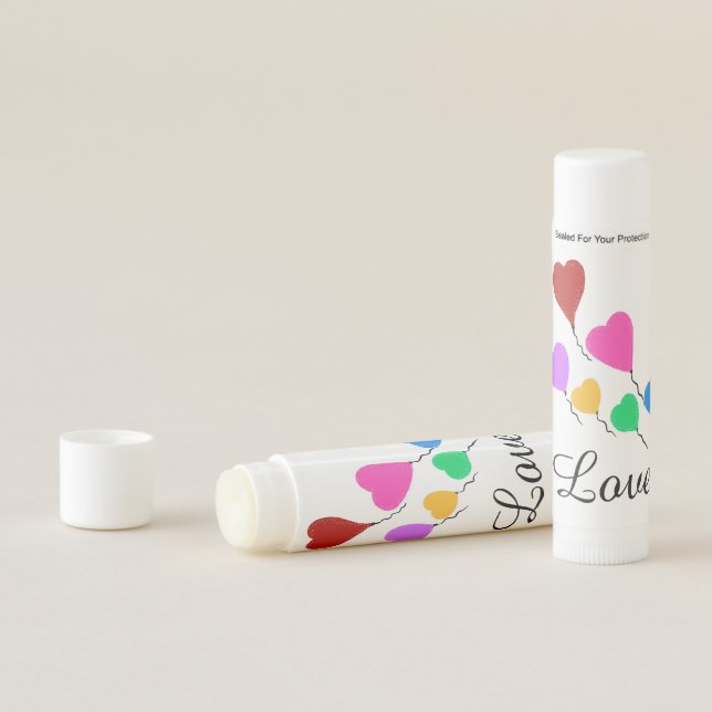 Heart Balloons Love Lip Balm (In Situ)