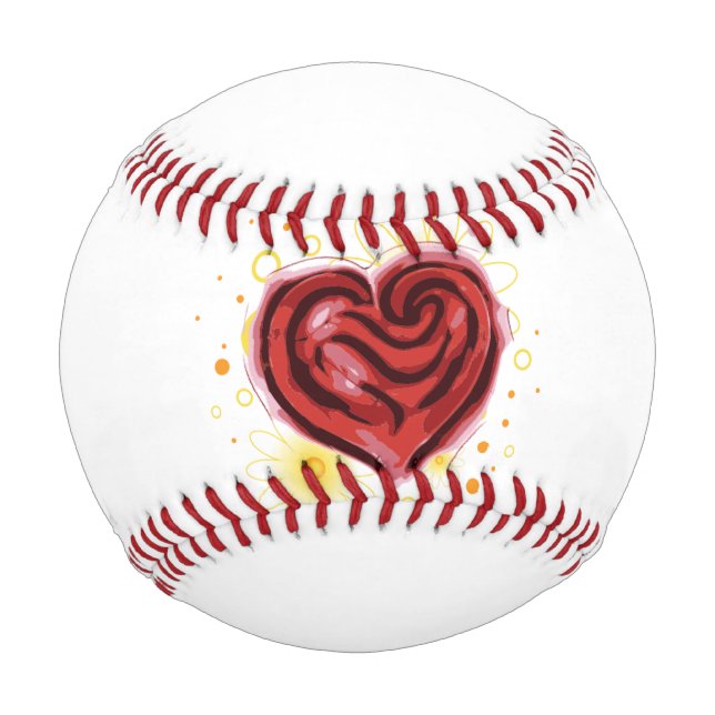 Heart Baseball (Back)