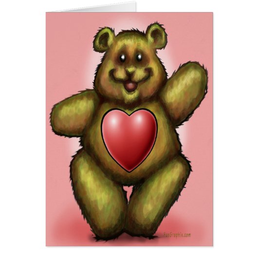 Heart Bear Cards (Front)