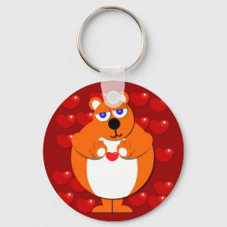 HEART BEAR Keychain