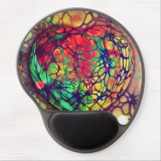 Heart Beat Art Mosaic Gel Mouse Pad