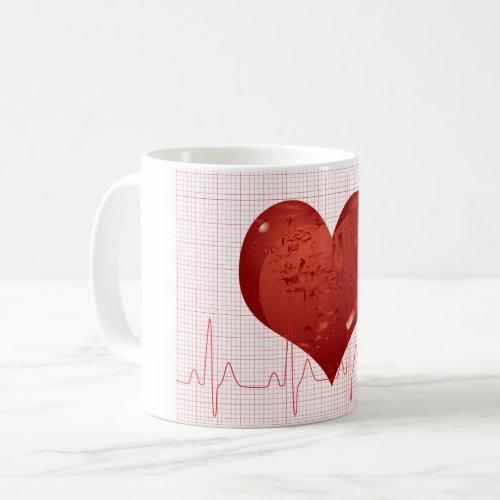 Heart Beat Coffee Mug