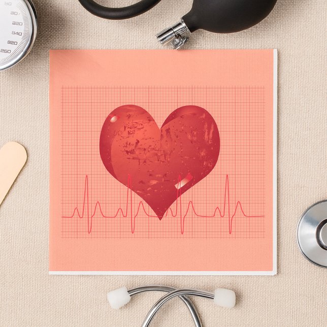 Heart Beat Napkins (Creator Uploaded)