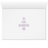 Heart Beat Valentine Cards (Inside Horizontal (Bottom))