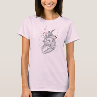 Heart Beats on Pink shirt