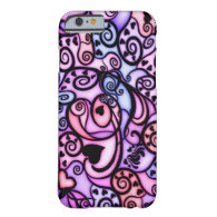 Heart Beats Singing, Stained Glass style iPhone 6 Case